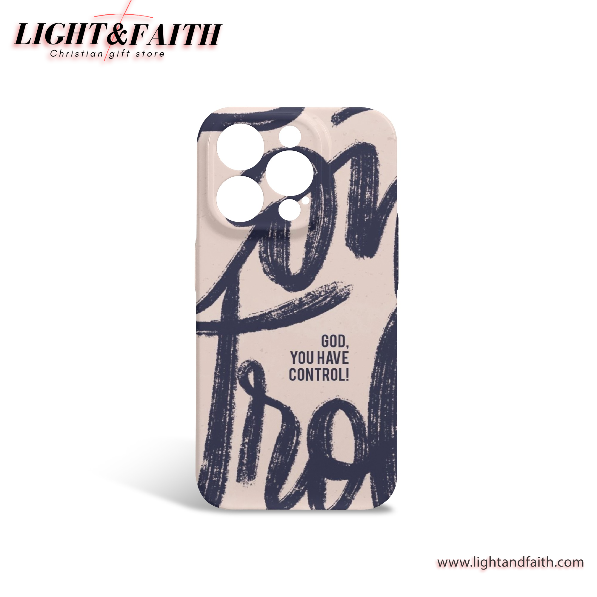 God, You Have Control Phone Case, Christian Phone Case, Bible Verse Phone Case, Religious Gift, PCLAF55